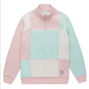 Teddy Fresh Polar Colorblock Quarter Zip Fleece